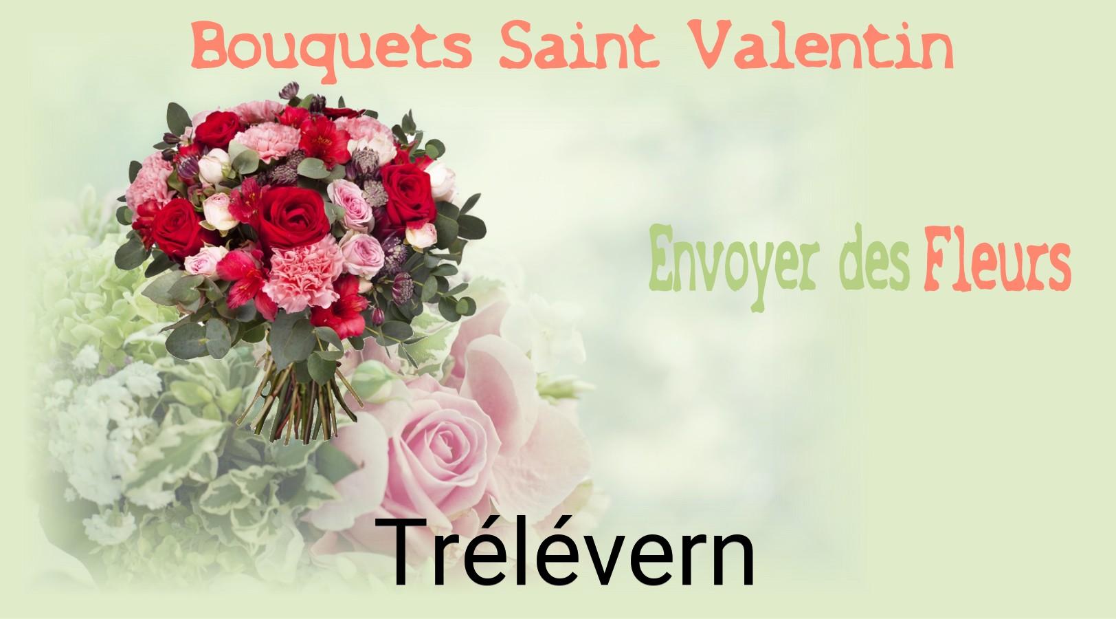 Roses de Saint-Valentin livrées à Trélévern
